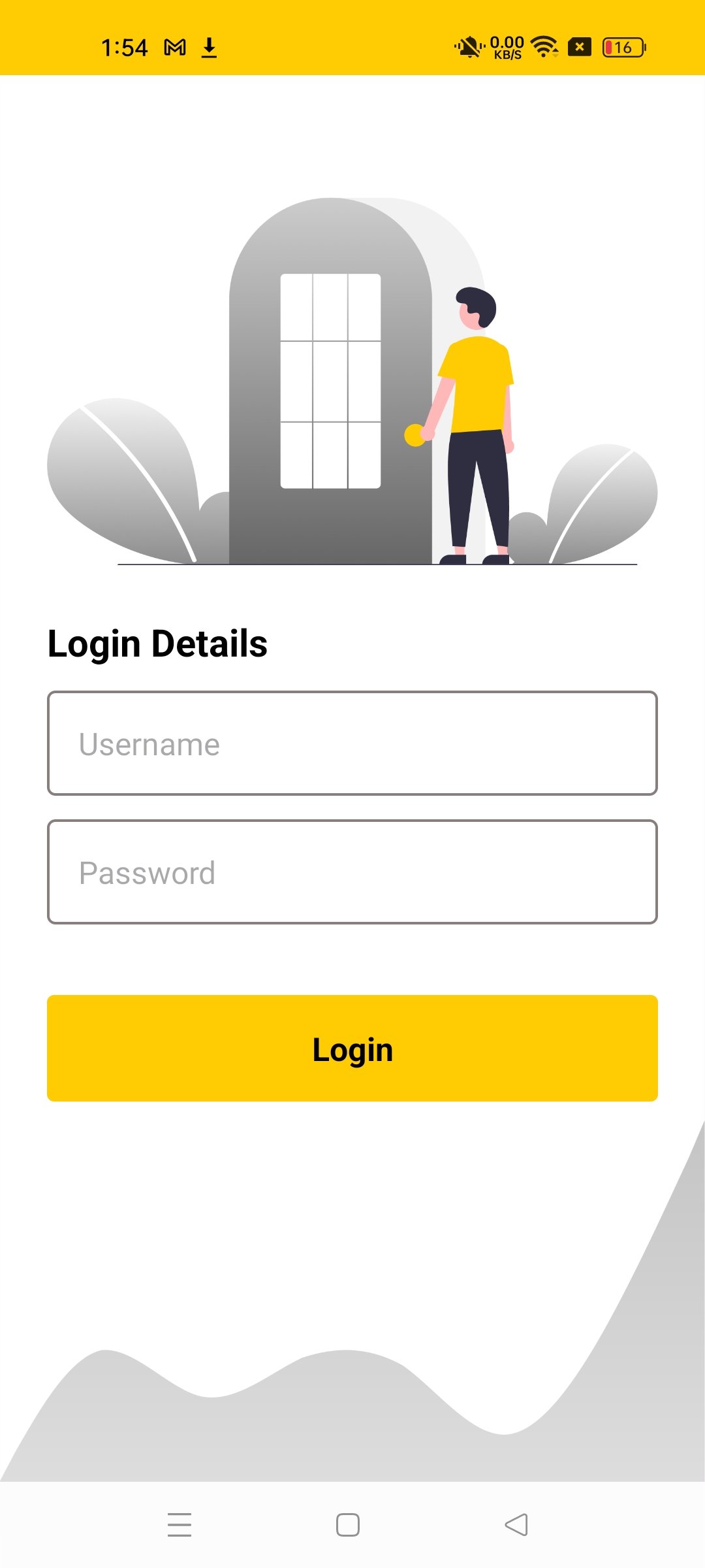 Mobile App Login